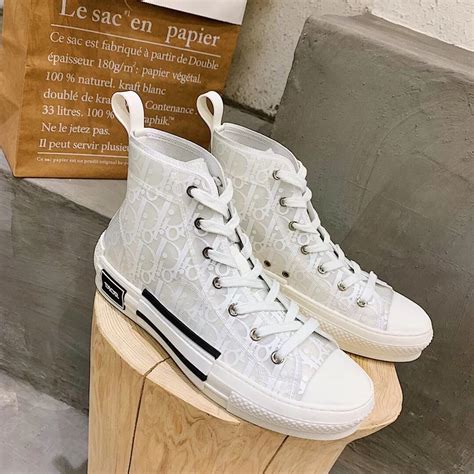 dior b23 triple white|Dior b23 oblique high top.